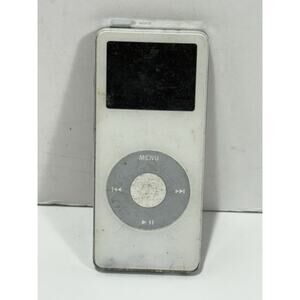 Apple Ipod‎ Nano A1137 2GB White Vintage For Parts Only AS IS